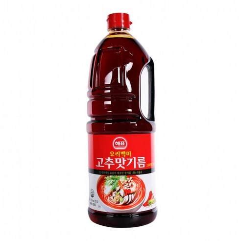 해표 요리백미 고추맛기름