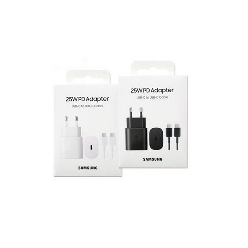삼성전자 C to C 타입 25W 고속 충전기 EP-TA800, EP-TA800 블랙, 1개