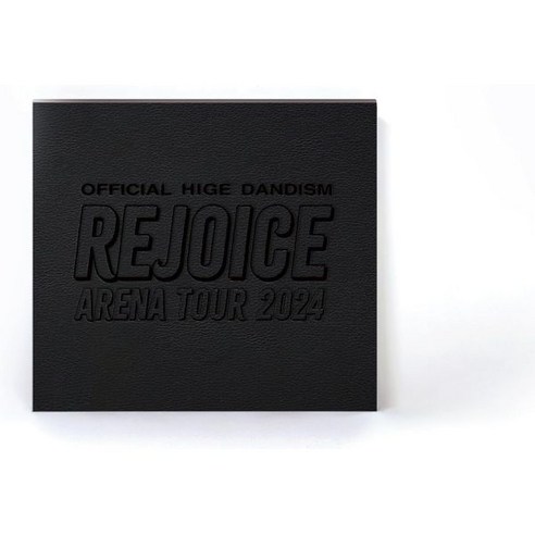 오피셜 히게 단디즘 블루레이 디스크 DVD Arena Tour 2024 - Rejoice 코튼 건착 첨부 일본 발송, 1개