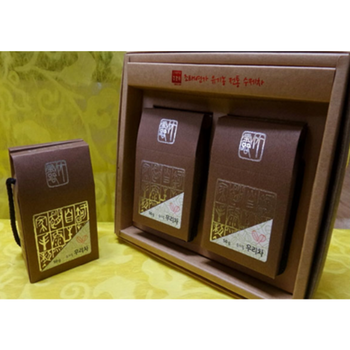 WWcha (조태연가 죽로차) 유기농 이슬발효 우리차 100g 황차 발효차