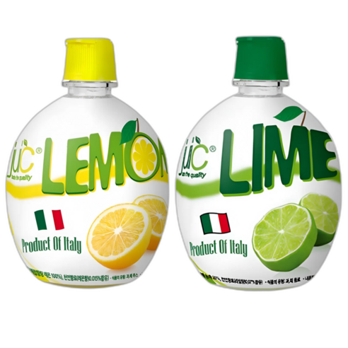 이딸리아몽 5배농축 레몬즙 라임즙 농축액, 1박스, 400ml