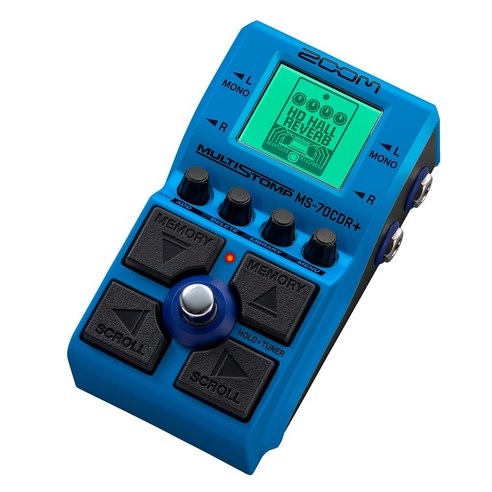 ZOOM MS-70CDR Plus SFX MS 멀티 스톰 페달 149종 공간계 이펙트 코러스 딜레이