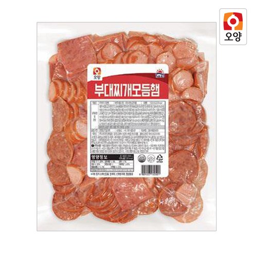 (무)(냉동)사조 부대찌개모듬햄1kgX10개