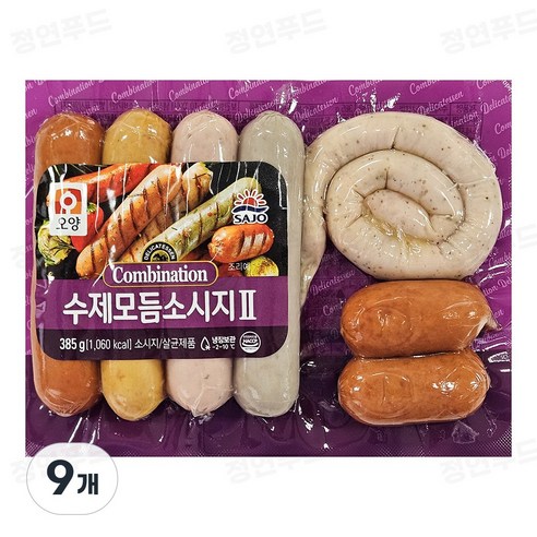 [정연푸드] 사조오양 수제모듬소시지II (냉장)