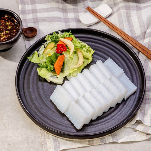 삼주청포묵 500g(조금도 섞지 않고 동부콩만 들어간 묵)