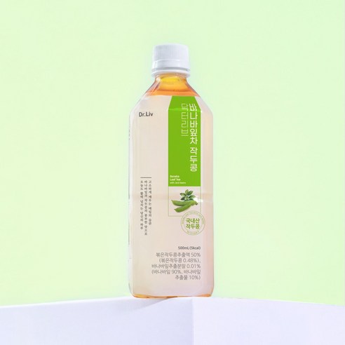 닥터리브 바나바잎차 작두콩, 1개, 500ml