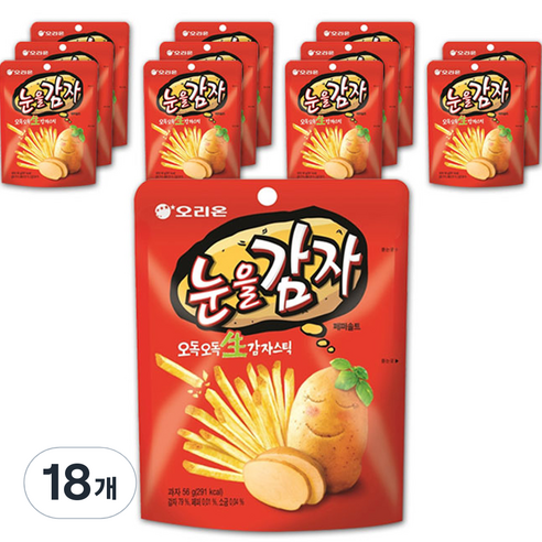 오리온 눈을감자 스낵