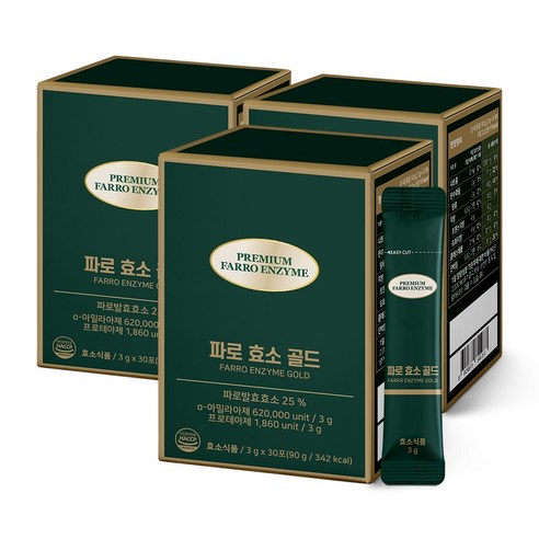 올바른건강식품 파로 효소 골드 30p