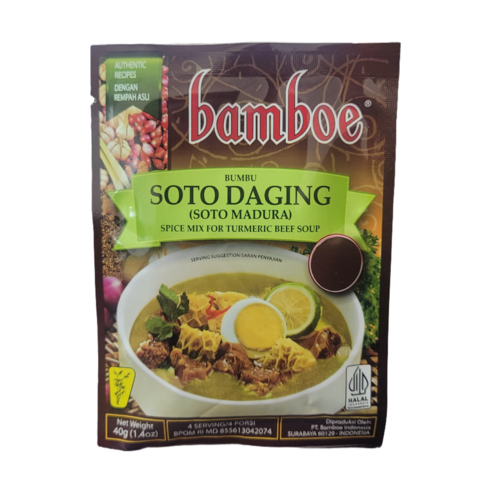 밤보에 소또 다깅 (Bambooe Soto daging) 40g