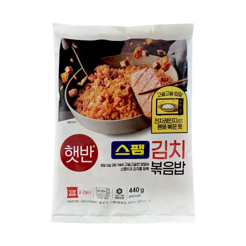 CJ 햇반 스팸김치볶음밥