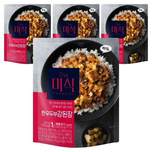 더미식 한우두부 강된장 덮밥소스