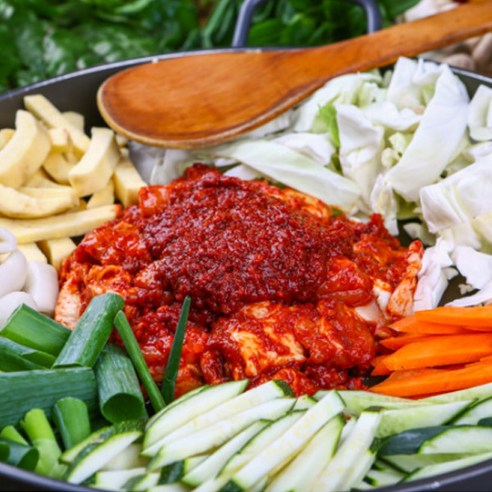 춘천 우리농 국내산 양념 닭갈비 1KG+추가소스 120g