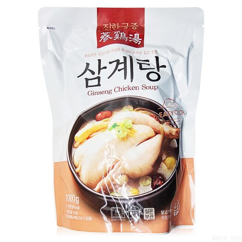진한 궁중 삼계탕 1kg X 10개