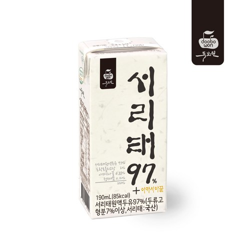두보원 서리태97+ 두유 64입