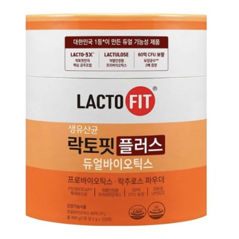 락토핏 플러스 듀얼바이오틱스 200p
