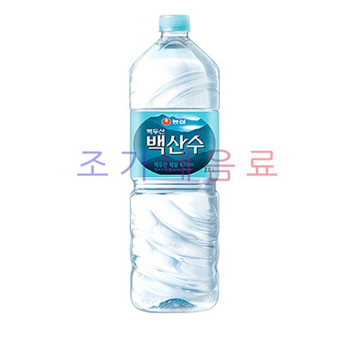 농심 백산수 2L