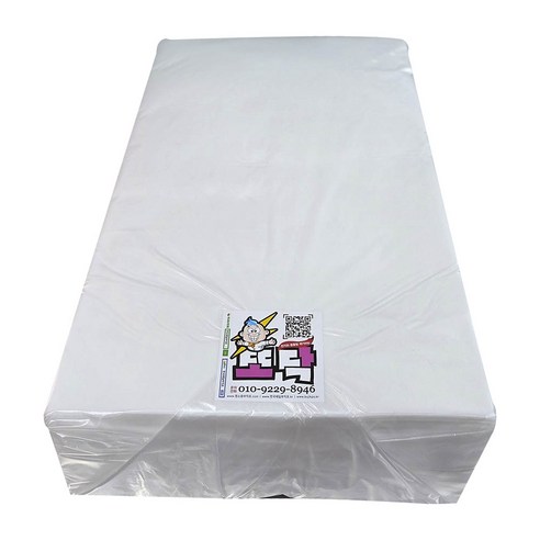 또닥 정전기청소포 막대걸레 대형 420X250 대용량 1.00kg 재단형, 1박스