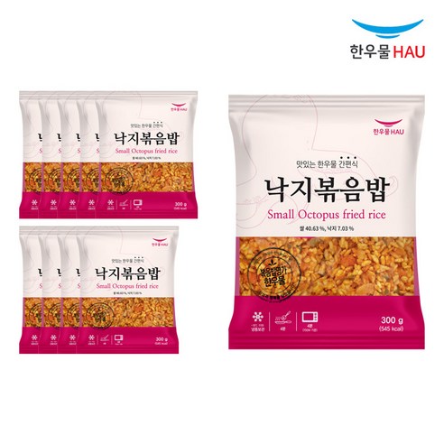 [자연맘스토리] 한우물 낙지 볶음밥 300g x 10개, 300g, 10개