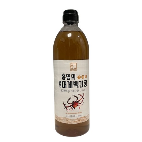 홍영의 어간장 붉은대게 백간장