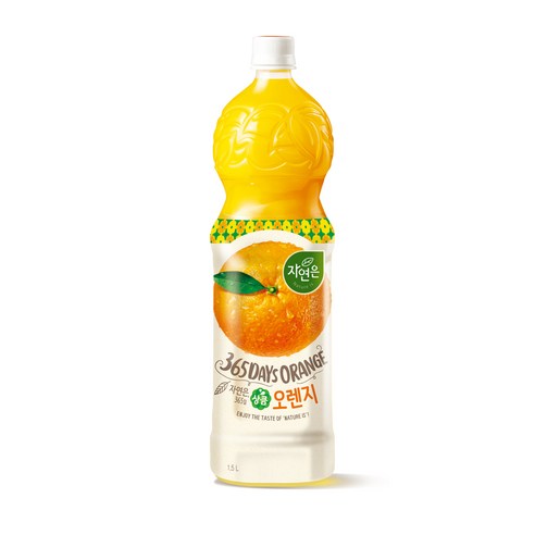 자연은 오렌지, 6개, 1.5L