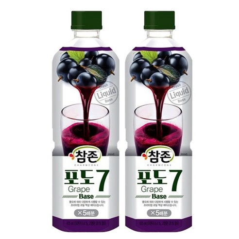 참존식품 포도7베이스 835ml