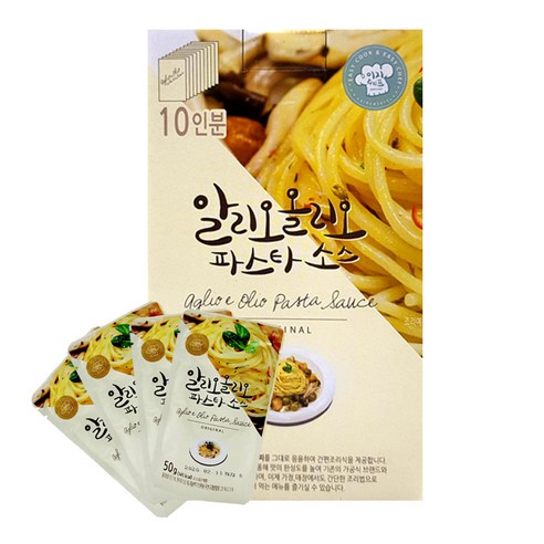 이지쉐프 알리오올리오 파스타소스 50g 10개 코스트코 오일 스파게티 알리올리오
