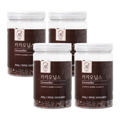 페루산 카카오닙 카카오닙스 코코아닙스, 4개, 250g