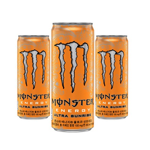 코카콜라 몬스터 에너지드링크 선라이즈 355ml 24캔