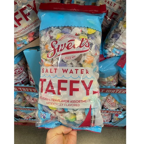 솔트 워터 태피 캔디 사탕 젤리 대용량 1.81kg Salt Water Taffy