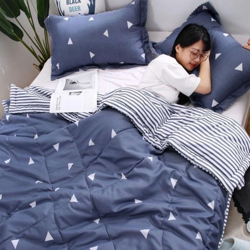 더벌라이트웨잇이불 사계절 먼지없는 침구 차렵 이불