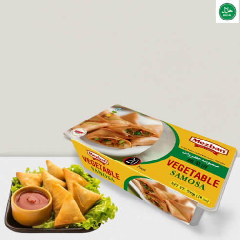 Halal Vegetables samosa Mezban Pakistan 메즈반 채소 사모사 할랄 메즈반 파키스탄