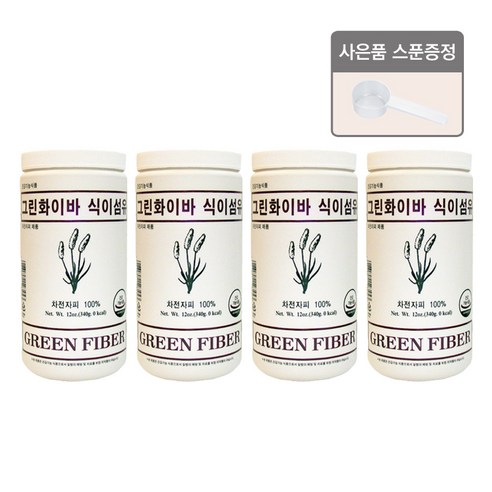 그린화이바 식이섬유 차전자피 340g