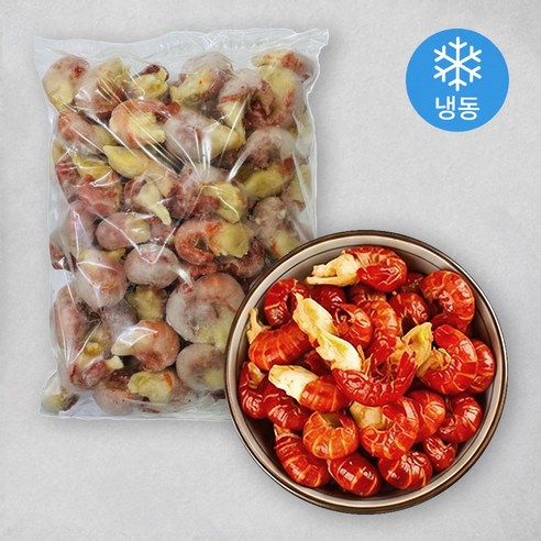 가리봉상회 민물 가재꼬리 쑈룽샤 룽샤웨이 500g