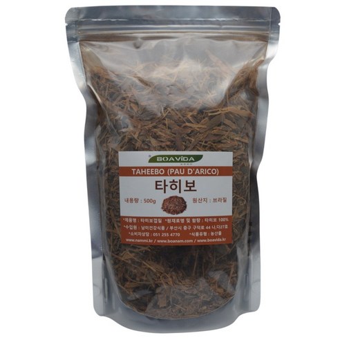 보아비다 브라질 타히보차 타히보 500g, 500g, 1개입, 1개