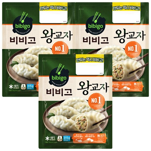 비비고 왕교자 315g, 315g, 3개