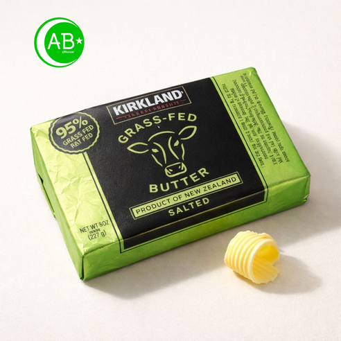 Kirkland Grass-Fed Salted Butter 커클랜드 목초 가염 버터
