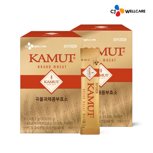 BYO 카무트 곡물 과채 콤부효소