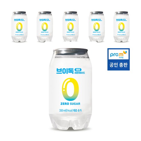 브이톡 제로 레몬에이드 350ml  제로칼로리 탄산음료