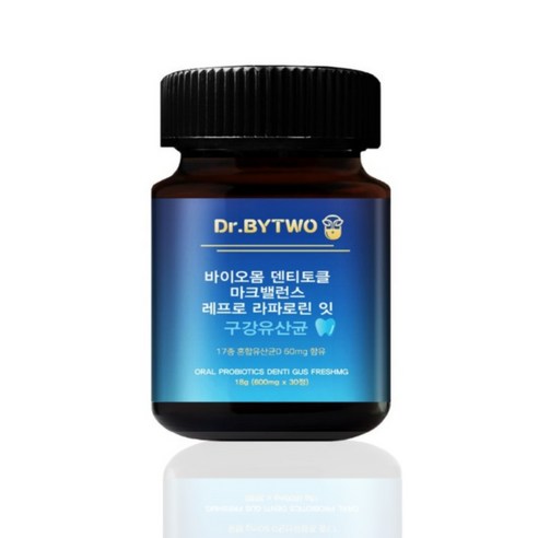 닥터바이투 바이오몸 강토클 마크밸런스 레구프로 라파로린 잇 유산균 600mg x 30정