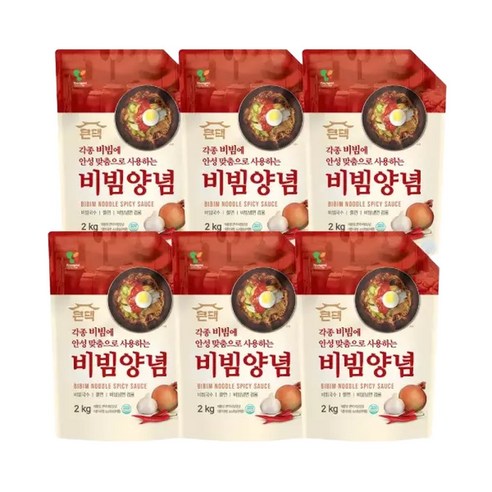 보금푸드 영미 큰댁 비빔양념 2kg x 6개