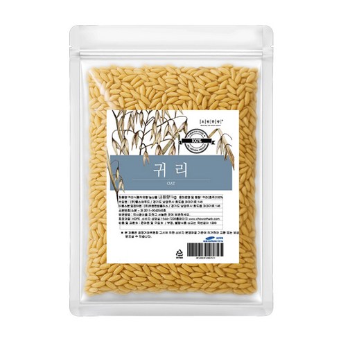 초원한방플러스 캐나다산 귀리쌀 귀리밥, 1개, 1kg
