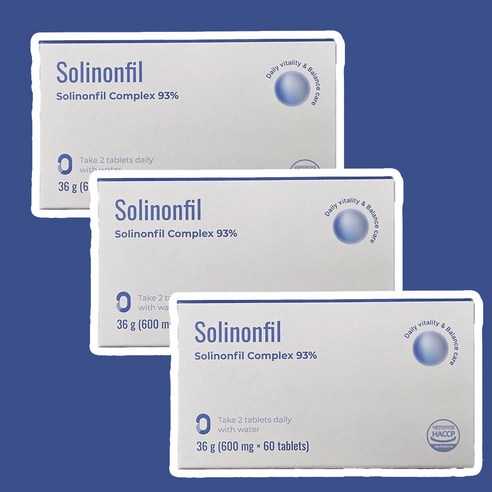 Solinonfil 솔리논필 Complex 흑마늘 블랙마카 야관문