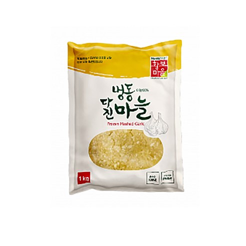황보마을 냉동 다진마늘 1kg