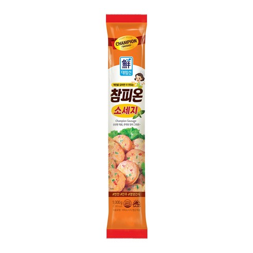 대림선 참피온 소세지 1kg 옛날소세지 소시지 밑반찬,