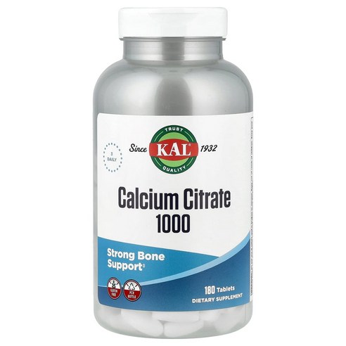 KAL 구연산칼슘 1000 333 mg 180정