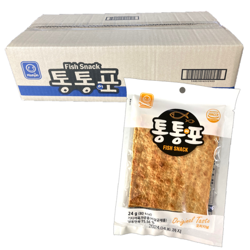 통통어포 오리지널 24g 30개(한박스),통통포