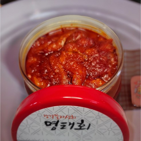 말자상회 강경 젓갈 명태회 무침, 1kg, 1개