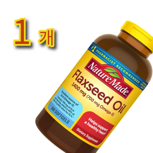 네이처메이드 아마씨 오일 오메가3 1400mg 300정