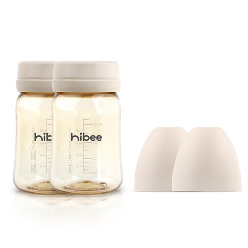 하이비 PPSU 에잇벤트 배앓이방지 젖병 170ml 노꼭지 트윈팩, 170ml, 샌드, 2개