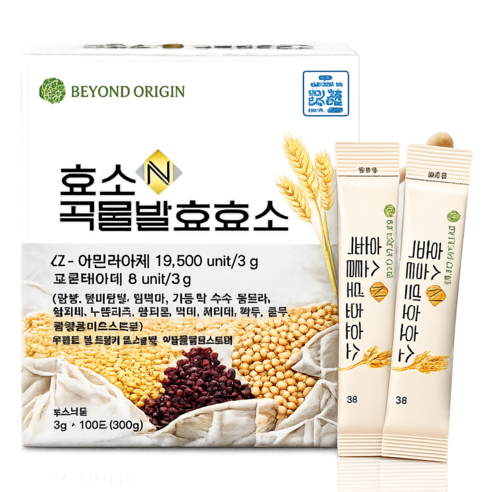 비욘드오리진 효소N 곡물발효효소 3g x 100포